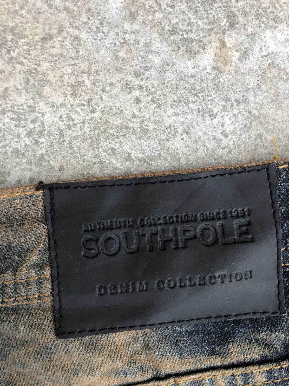 Southpole Southpole Mudwash Distressed Bikers Baggy Jeans Hip hop Size US 44 / EU 60 - 15 Thumbnail