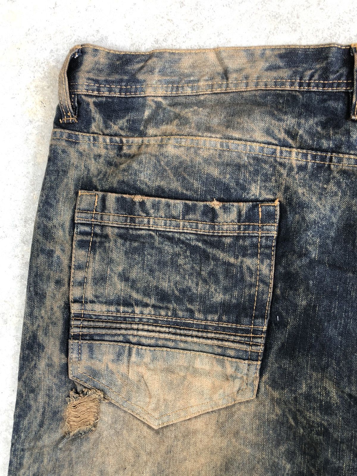 Southpole Southpole Mudwash Distressed Bikers Baggy Jeans Hip hop Size US 44 / EU 60 - 13 Thumbnail