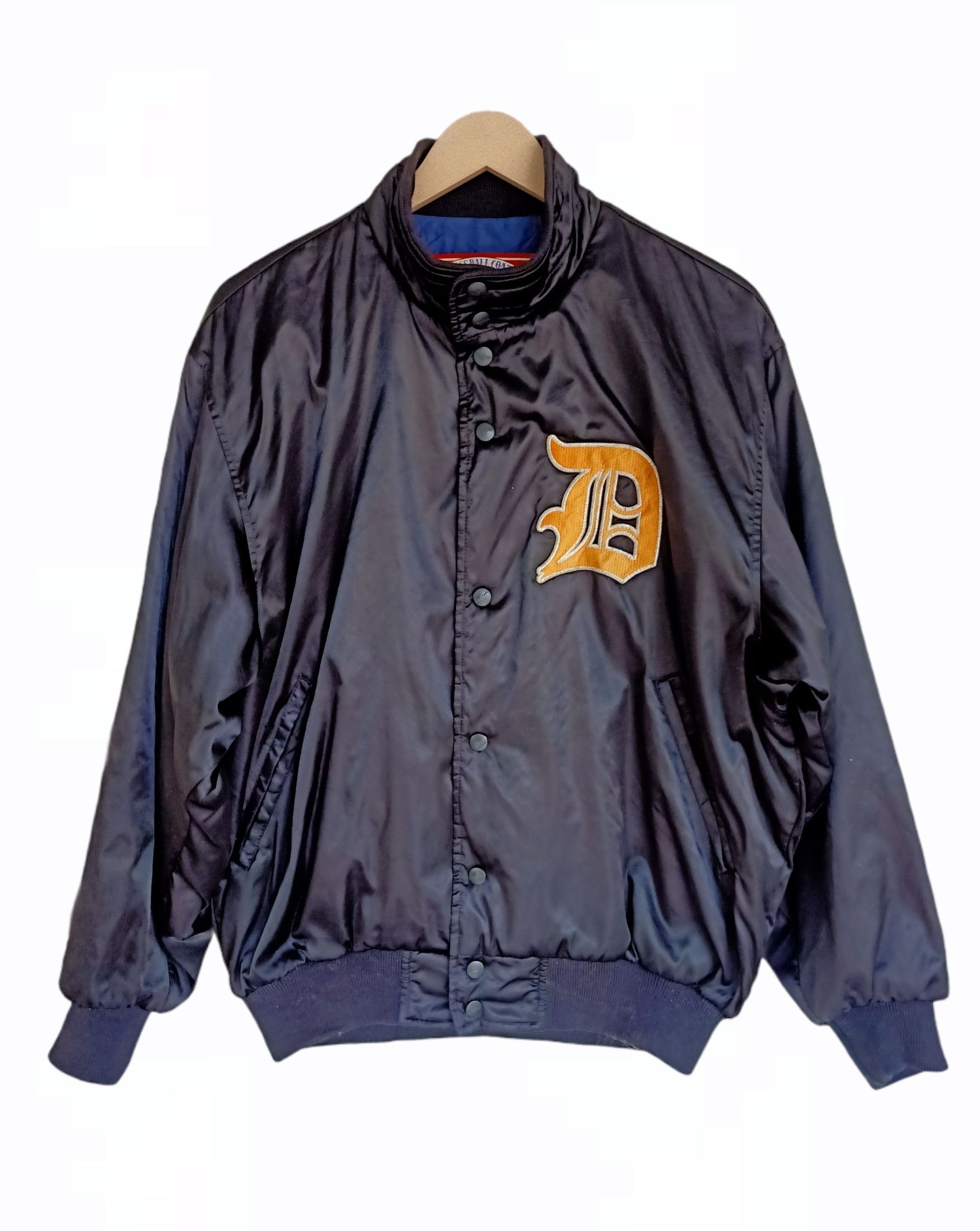 Japanese Brand × NBA Vintage Rawlings Nylon Baseball Coat Size US L / EU 52-54 / 3 - 2 Thumbnail