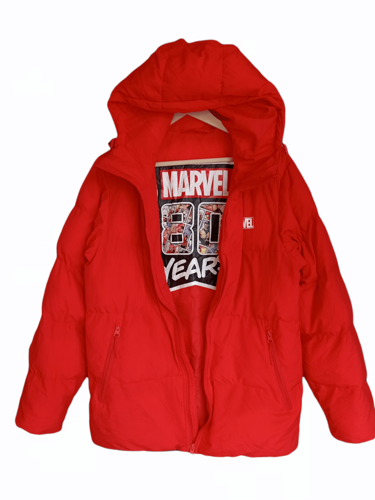 Japanese Brand × Marvel Comics Marvel 80 Anniversary Puffer Jacket Size US M / EU 48-50 / 2 - 1 Thumbnail