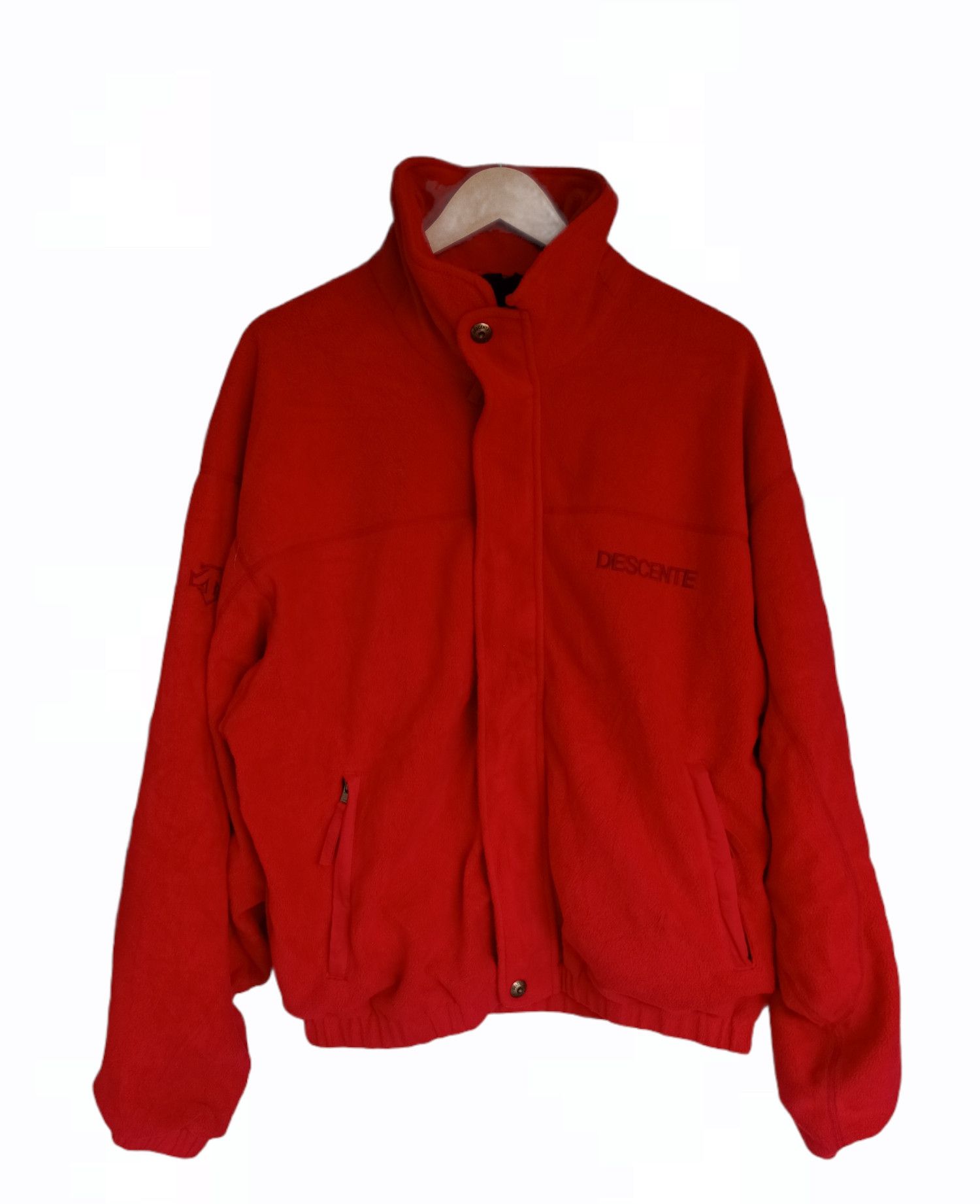 Descente × Vintage Vintage Descente Red Jacket Size US L / EU 52-54 / 3 - 1 Thumbnail