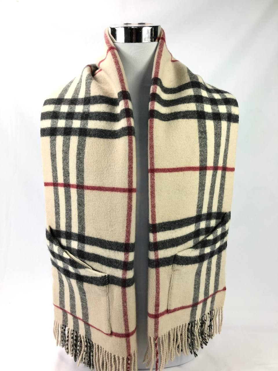 Burberry Orange Wool Mufflers main image 1