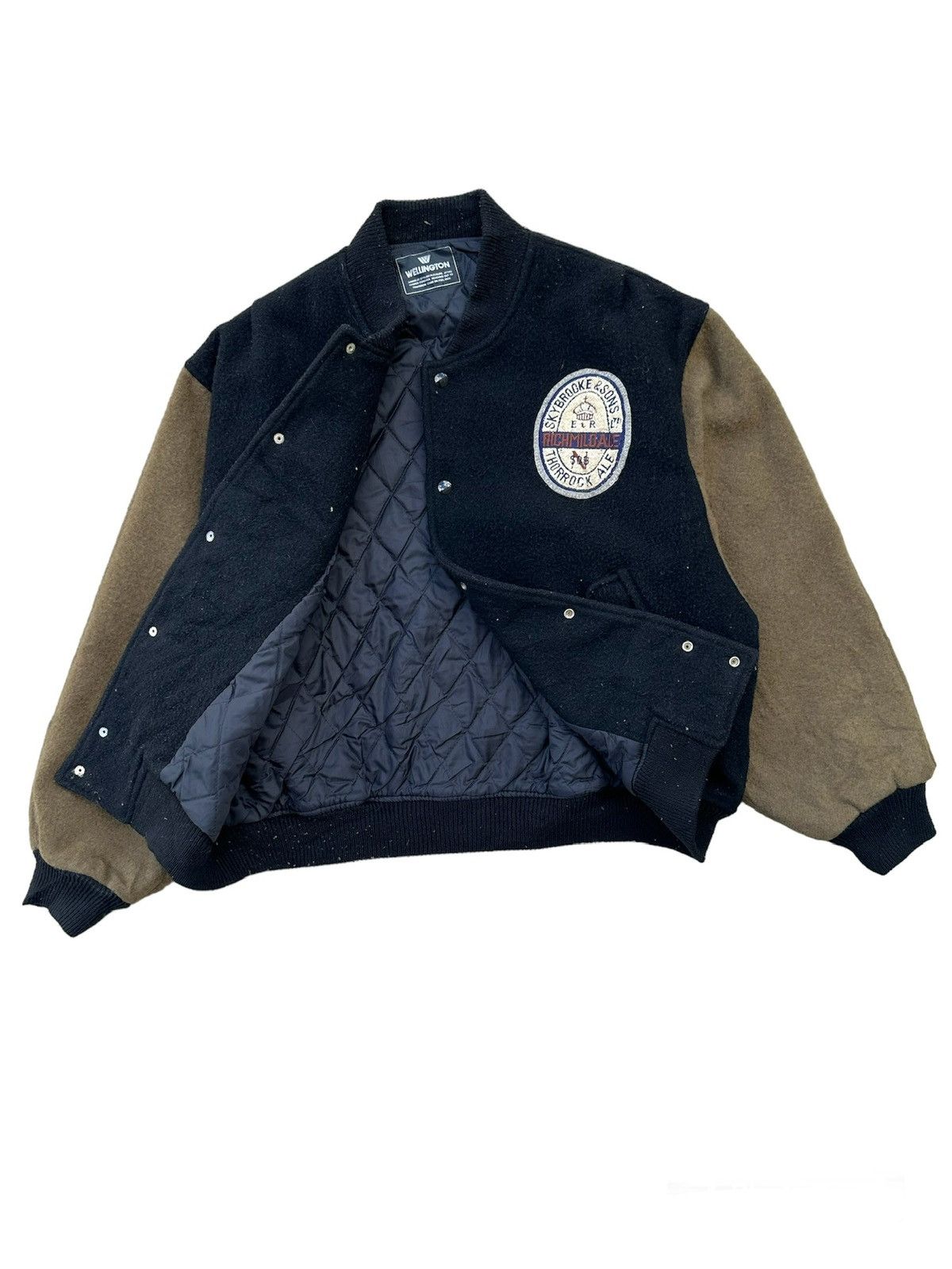 Vintage Vintage 90s Wellington SkyBrooke & Sons Bomber Jacket Size US L / EU 52-54 / 3 - 2 Thumbnail