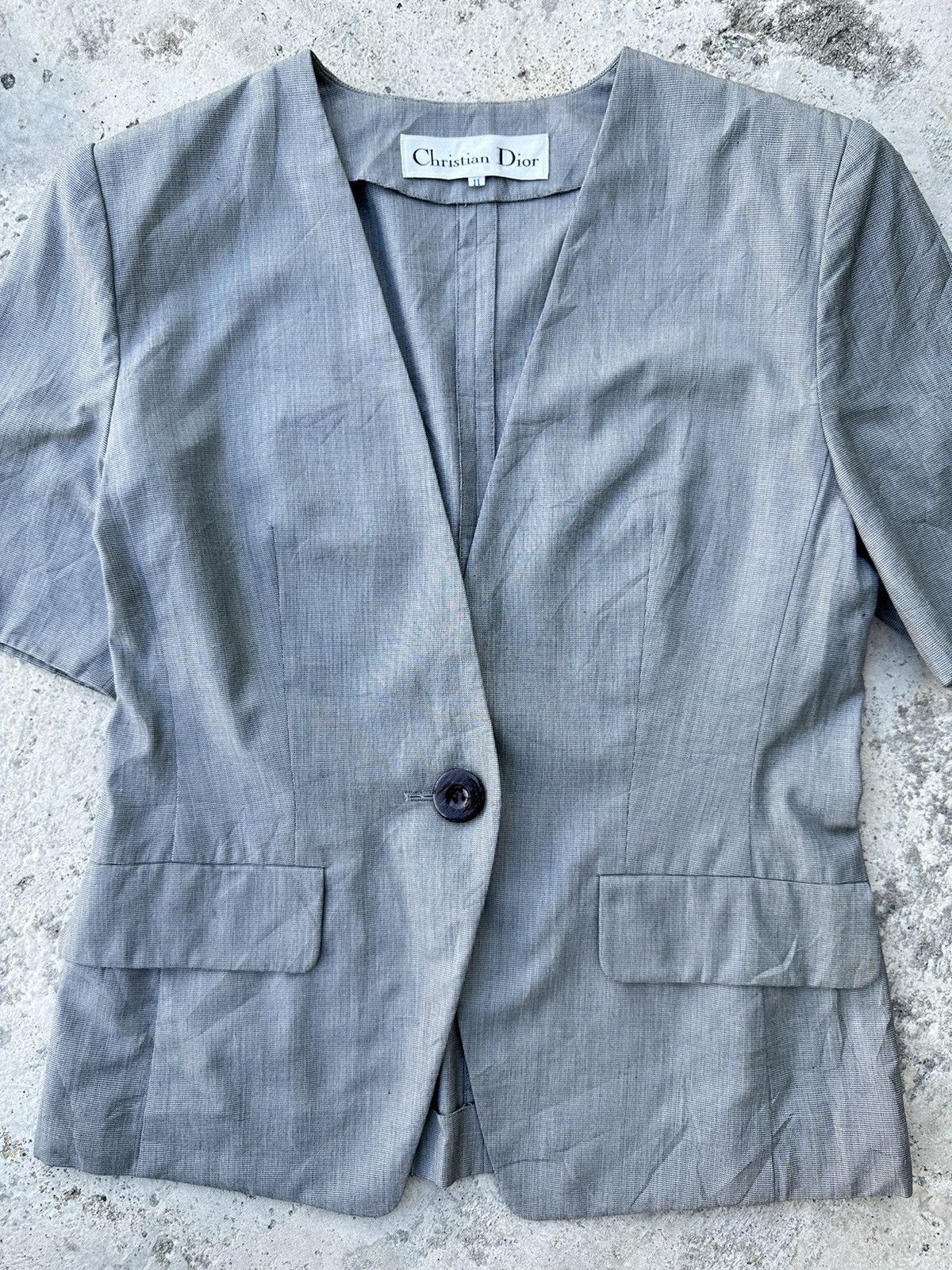 Dior Christian Dior Coat / Blazer Size L / US 10 / IT 46 - 4 Thumbnail