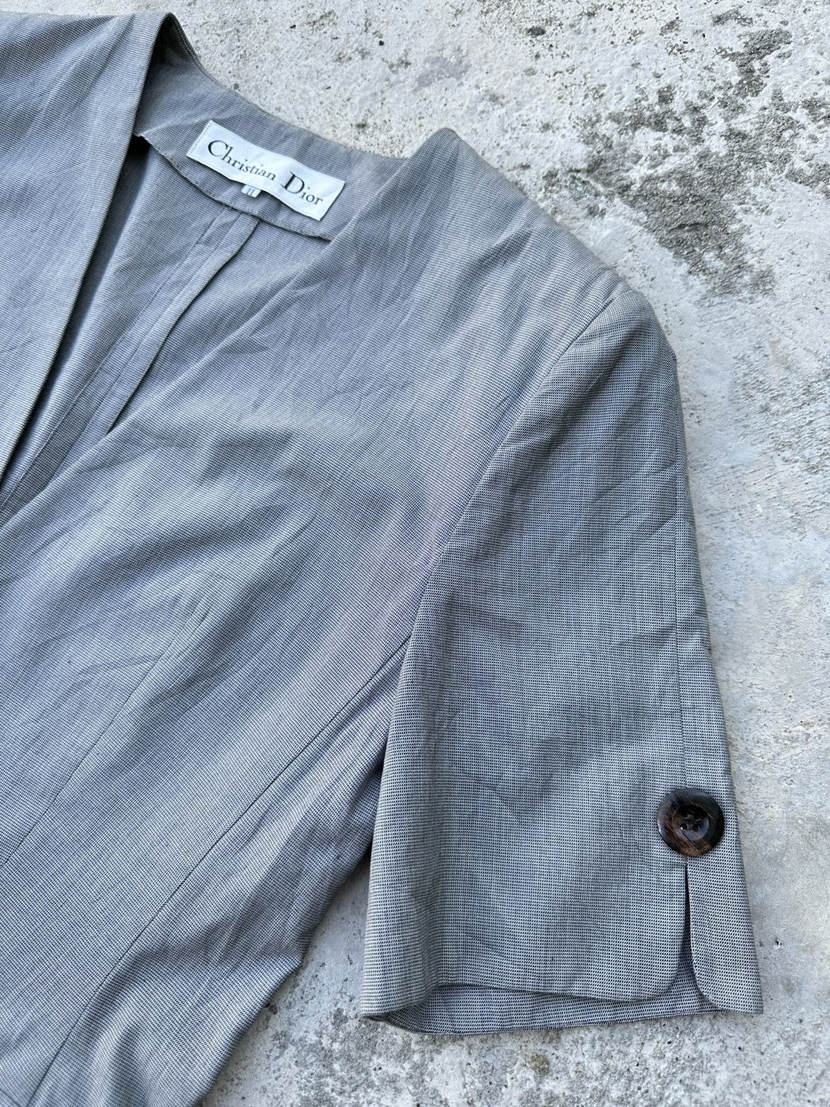 Dior Christian Dior Coat / Blazer Size L / US 10 / IT 46 - 5 Thumbnail