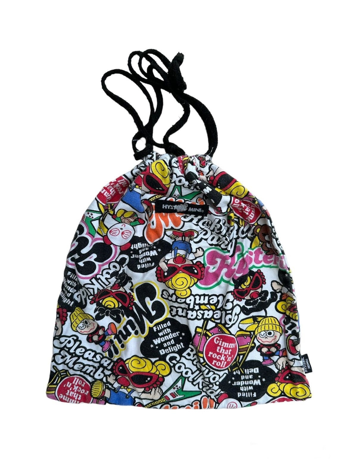 Hysteric Glamour Hysteric Mini Magazine Drawstring Bag Size ONE SIZE - 1 Thumbnail