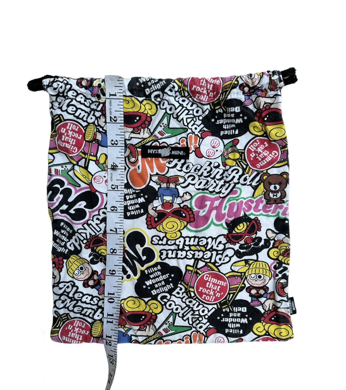 Hysteric Glamour Hysteric Mini Magazine Drawstring Bag Size ONE SIZE - 6 Thumbnail