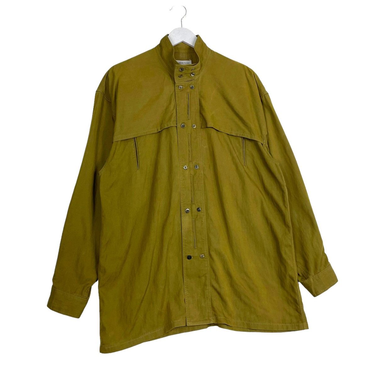Japanese Brand × Yohji Yamamoto 💥 JAPAN TAKEZO MEN BUTTON JACKET Size US M / EU 48-50 / 2 - 2 Thumbnail