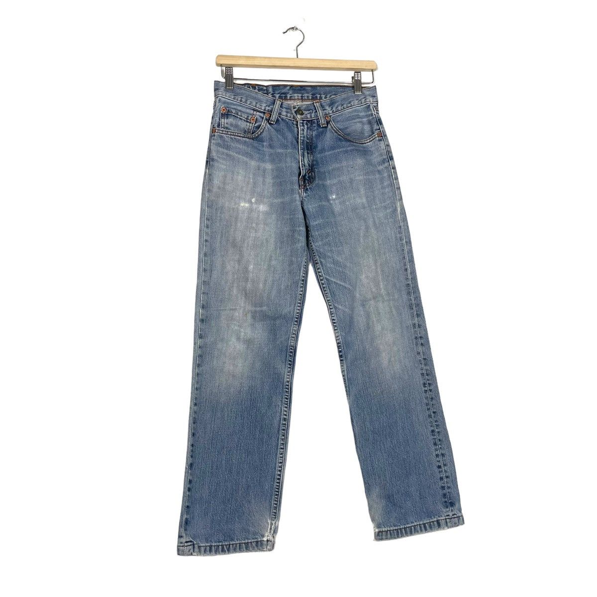 Japanese Brand × Levi's 💥 502 DISTRESSED DENIM JEAN LEVIS Size US 29 - 2 Thumbnail