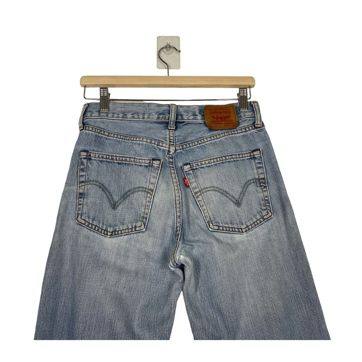 Japanese Brand × Levi's 💥 502 DISTRESSED DENIM JEAN LEVIS Size US 29 - 8 Thumbnail