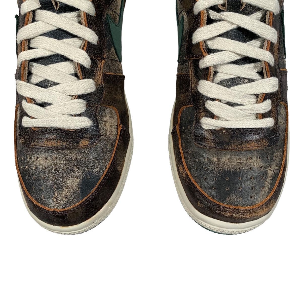 Nike VTG Nike Terminator Hi Premium Grunge Brown Black Sneakers Size US 8 / EU 41 - 4 Thumbnail