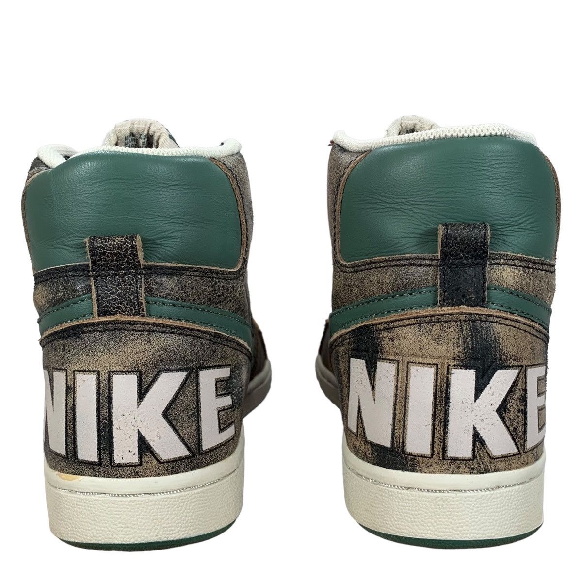 Nike VTG Nike Terminator Hi Premium Grunge Brown Black Sneakers Size US 8 / EU 41 - 5 Thumbnail