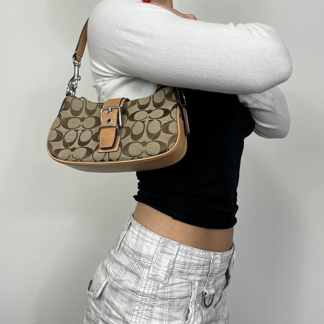 Coach Vintage Coach Monogram Shoulder Bag Size ONE SIZE - 2 Thumbnail