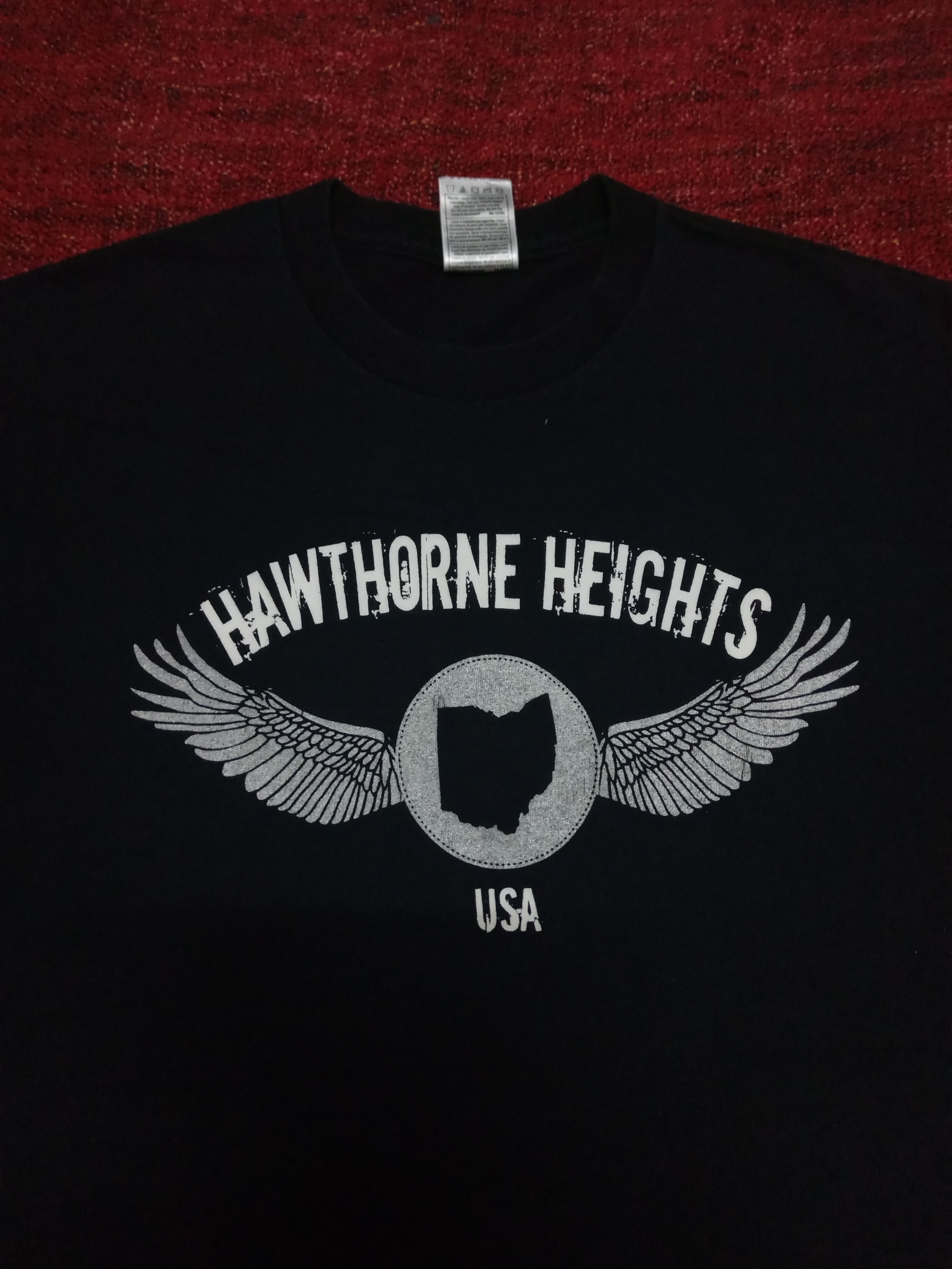 Band Tees × Vintage Vintage Hawthorne Heights Tee Screamo emo MCR The used Size US M / EU 48-50 / 2 - 1 Thumbnail