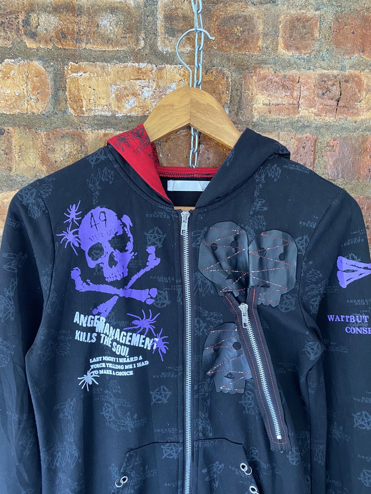 Sex Pot ReVeNGe ACDC RAG Japan Punk cat ear anarchy hoodie Size M / US 6-8 / IT 42-44 - 4 Thumbnail