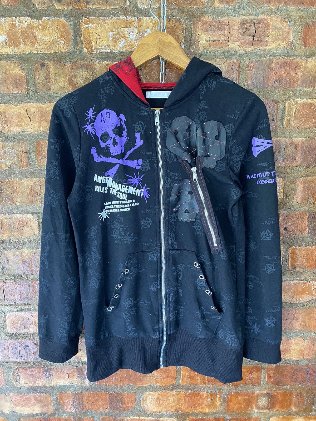 Sex Pot ReVeNGe ACDC RAG Japan Punk cat ear anarchy hoodie Size M / US 6-8 / IT 42-44 - 3 Thumbnail