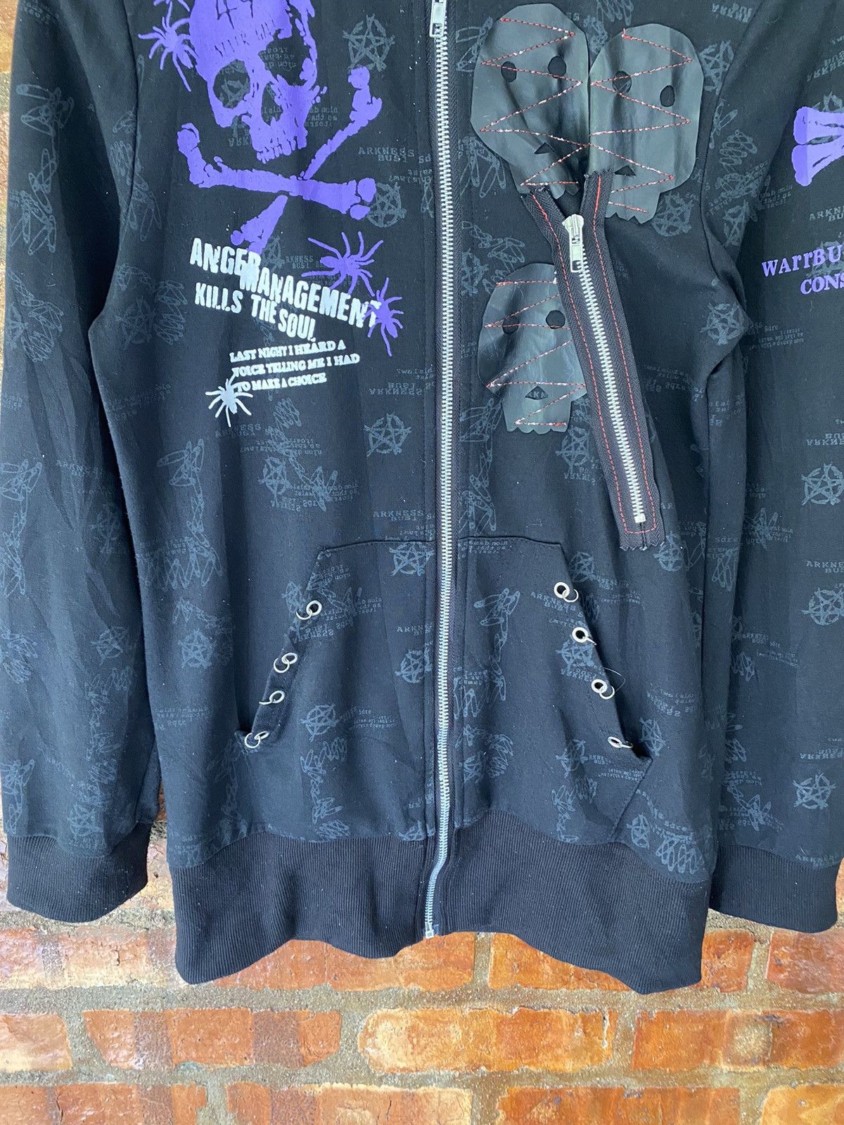 Sex Pot ReVeNGe ACDC RAG Japan Punk cat ear anarchy hoodie Size M / US 6-8 / IT 42-44 - 5 Thumbnail
