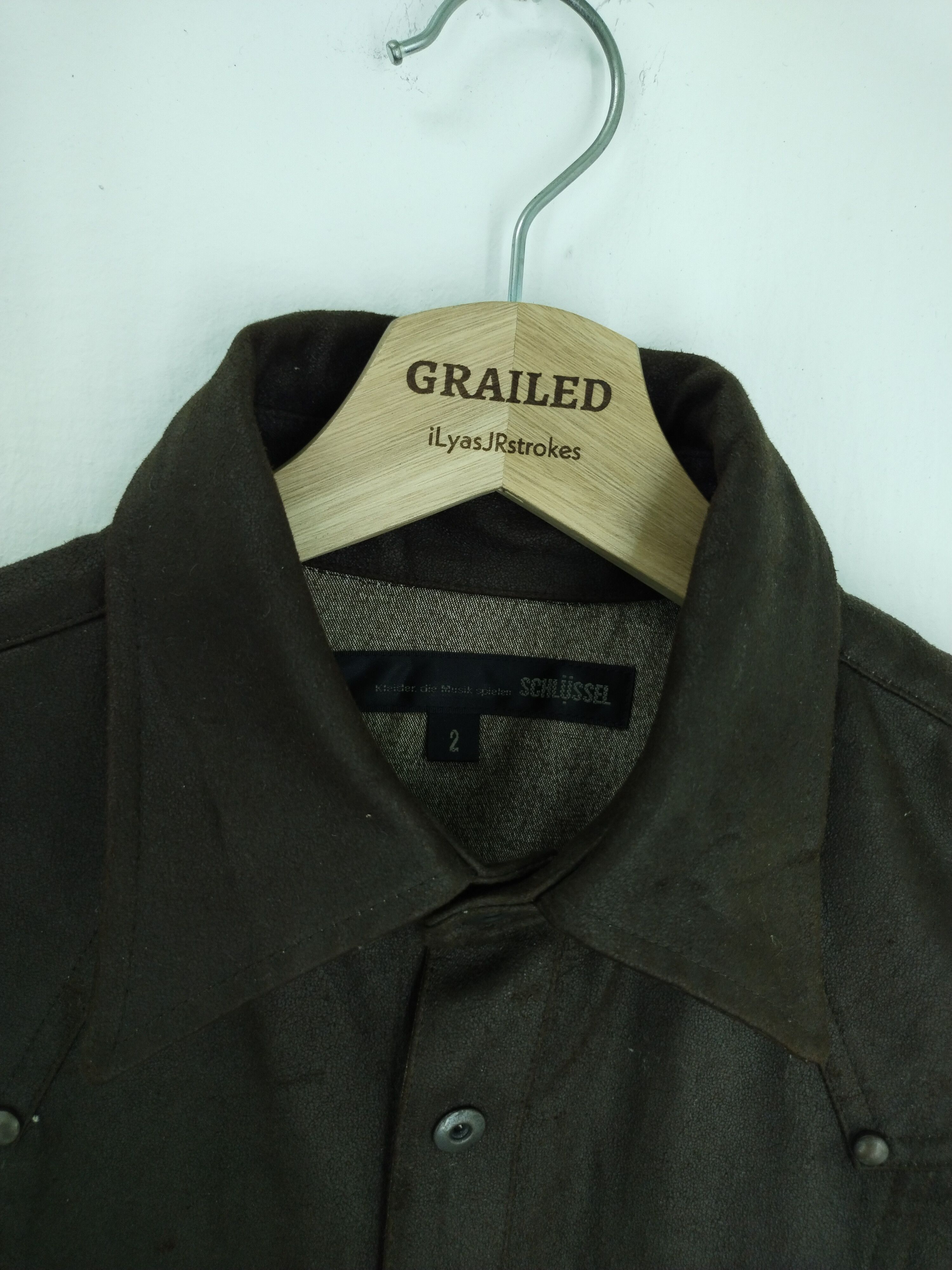If Six Was Nine × Japanese Brand × Schlussel VINTAGE SCHLUSSEL BUTTON DENIM JACKET Size US M / EU 48-50 / 2 - 13 Thumbnail