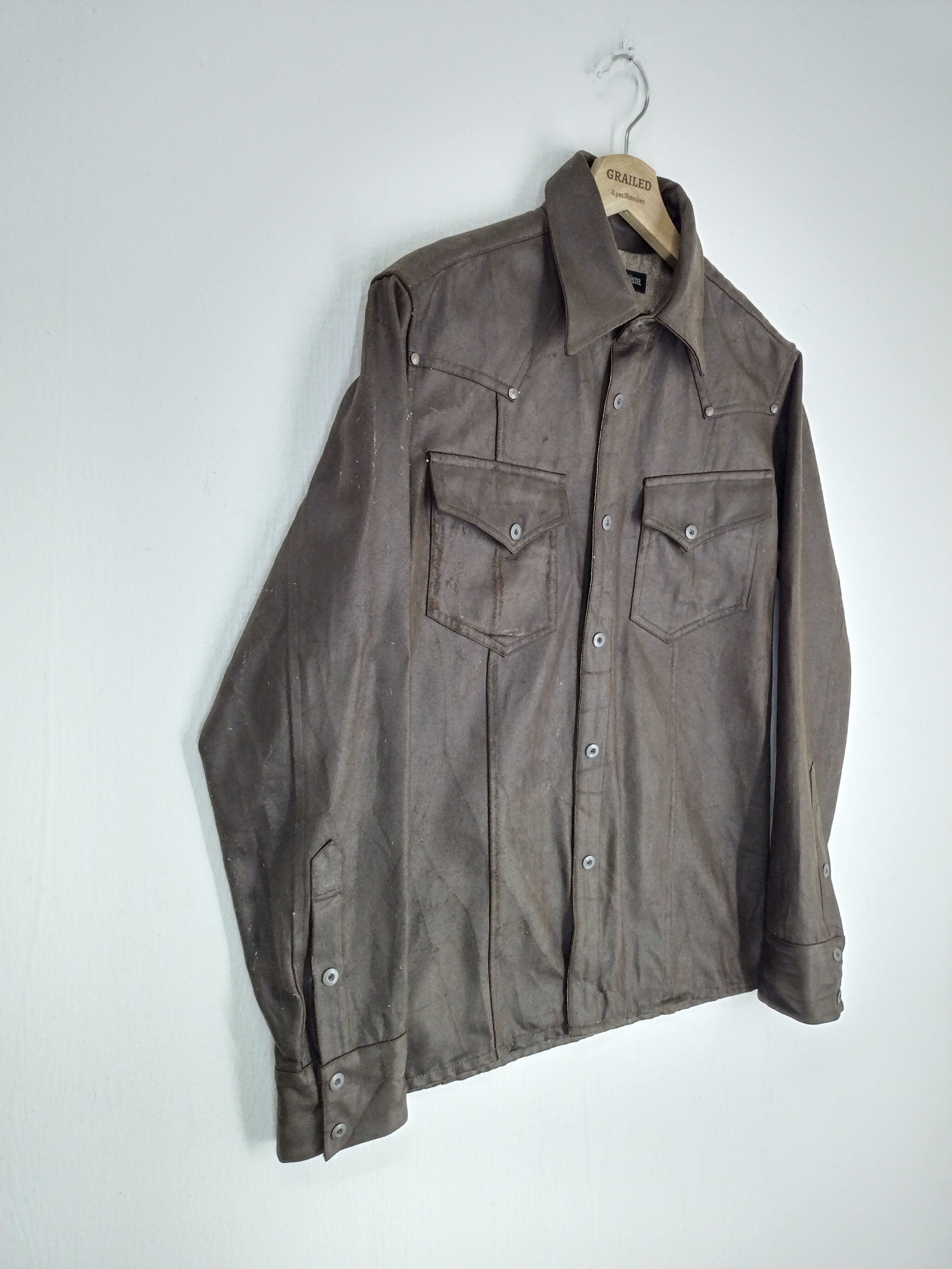 If Six Was Nine × Japanese Brand × Schlussel VINTAGE SCHLUSSEL BUTTON DENIM JACKET Size US M / EU 48-50 / 2 - 3 Thumbnail