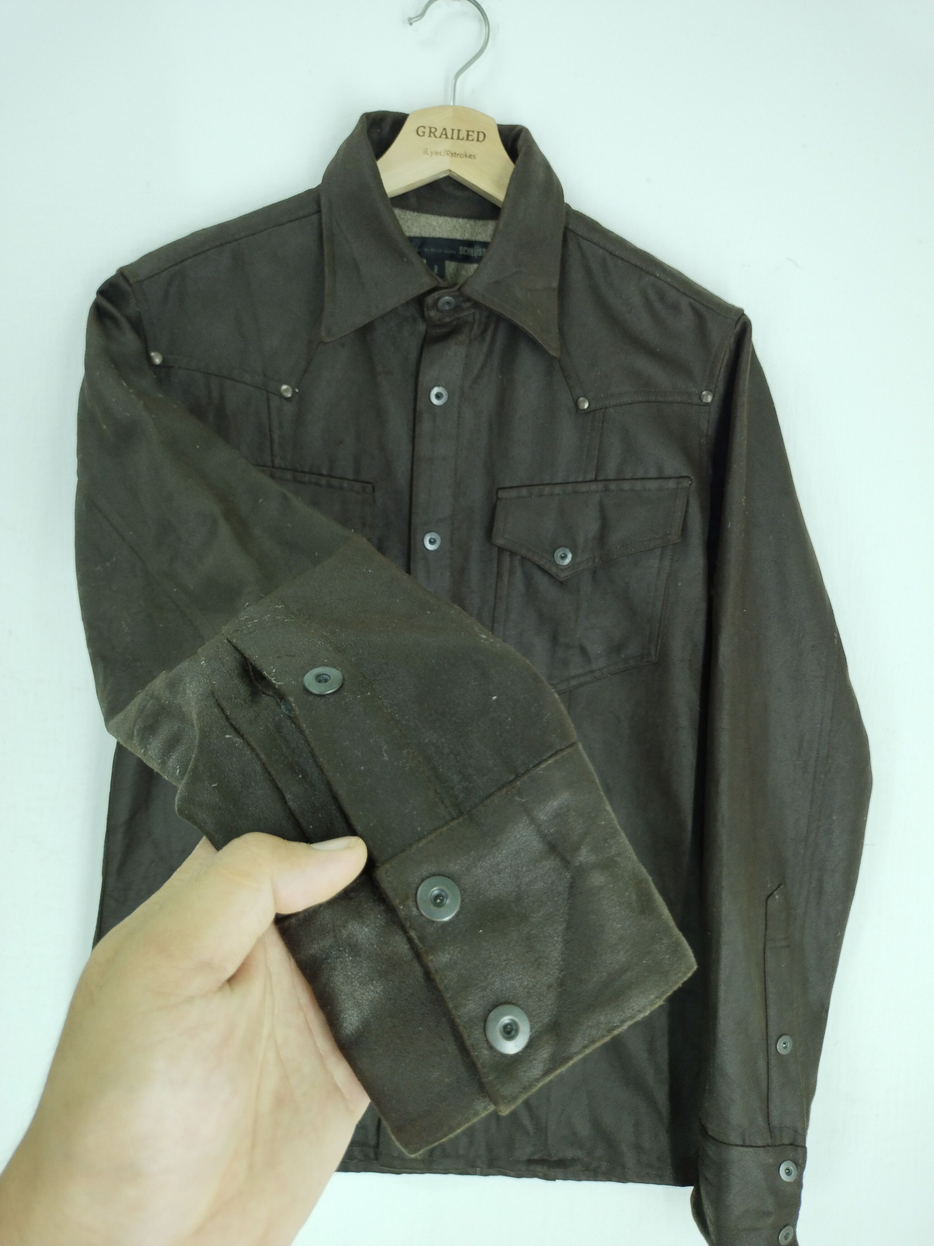 If Six Was Nine × Japanese Brand × Schlussel VINTAGE SCHLUSSEL BUTTON DENIM JACKET Size US M / EU 48-50 / 2 - 6 Thumbnail