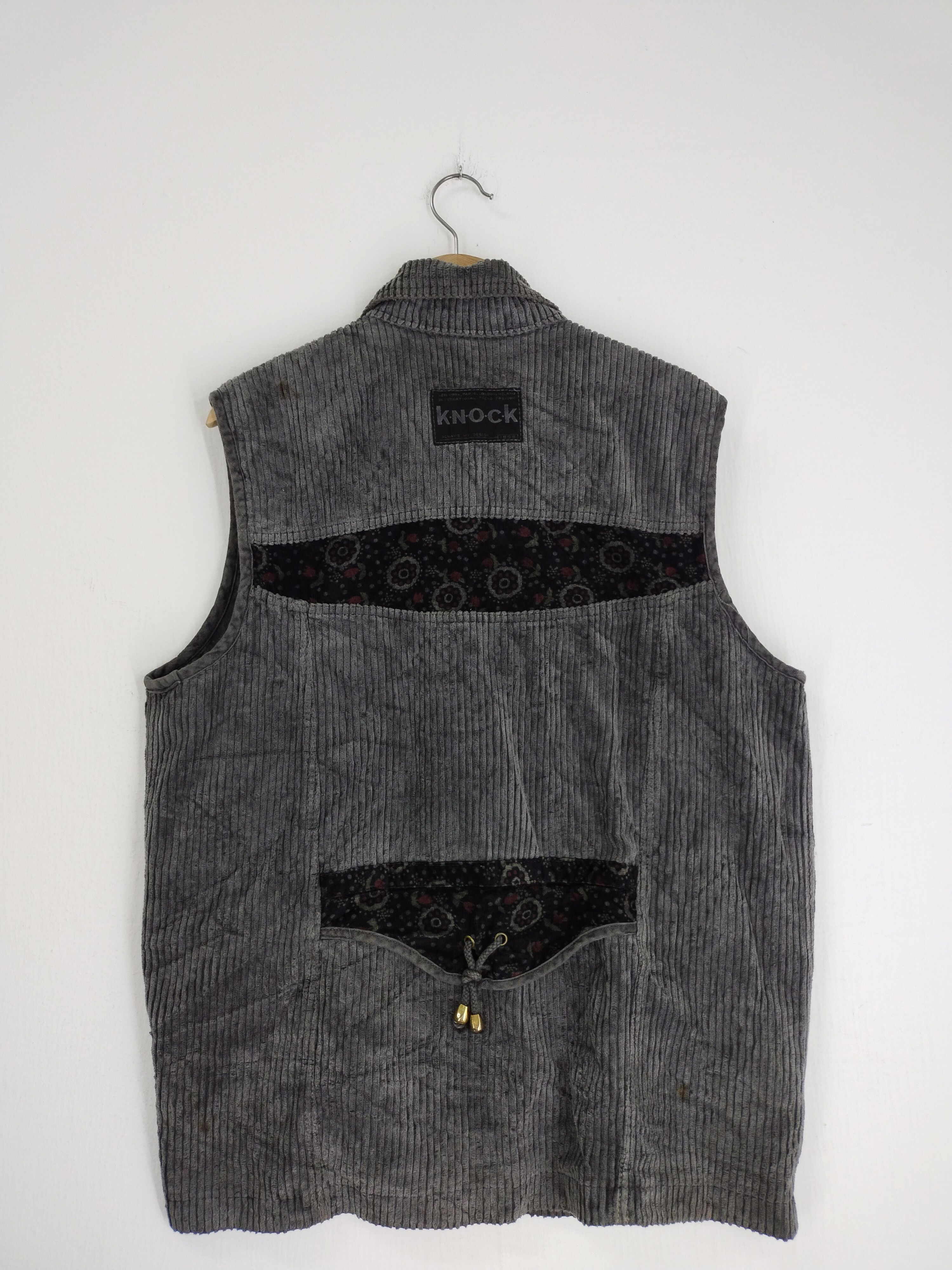 Japanese Brand × Vintage VINTAGE KNOCK FASHION DESIGN VEST Size US M / EU 48-50 / 2 - 3 Thumbnail