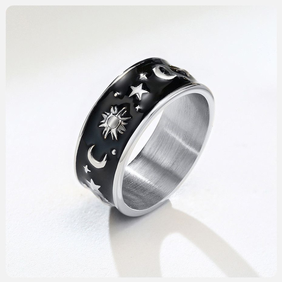 Jewelry Moon Star Sun Rings Size ONE SIZE - 1 Thumbnail