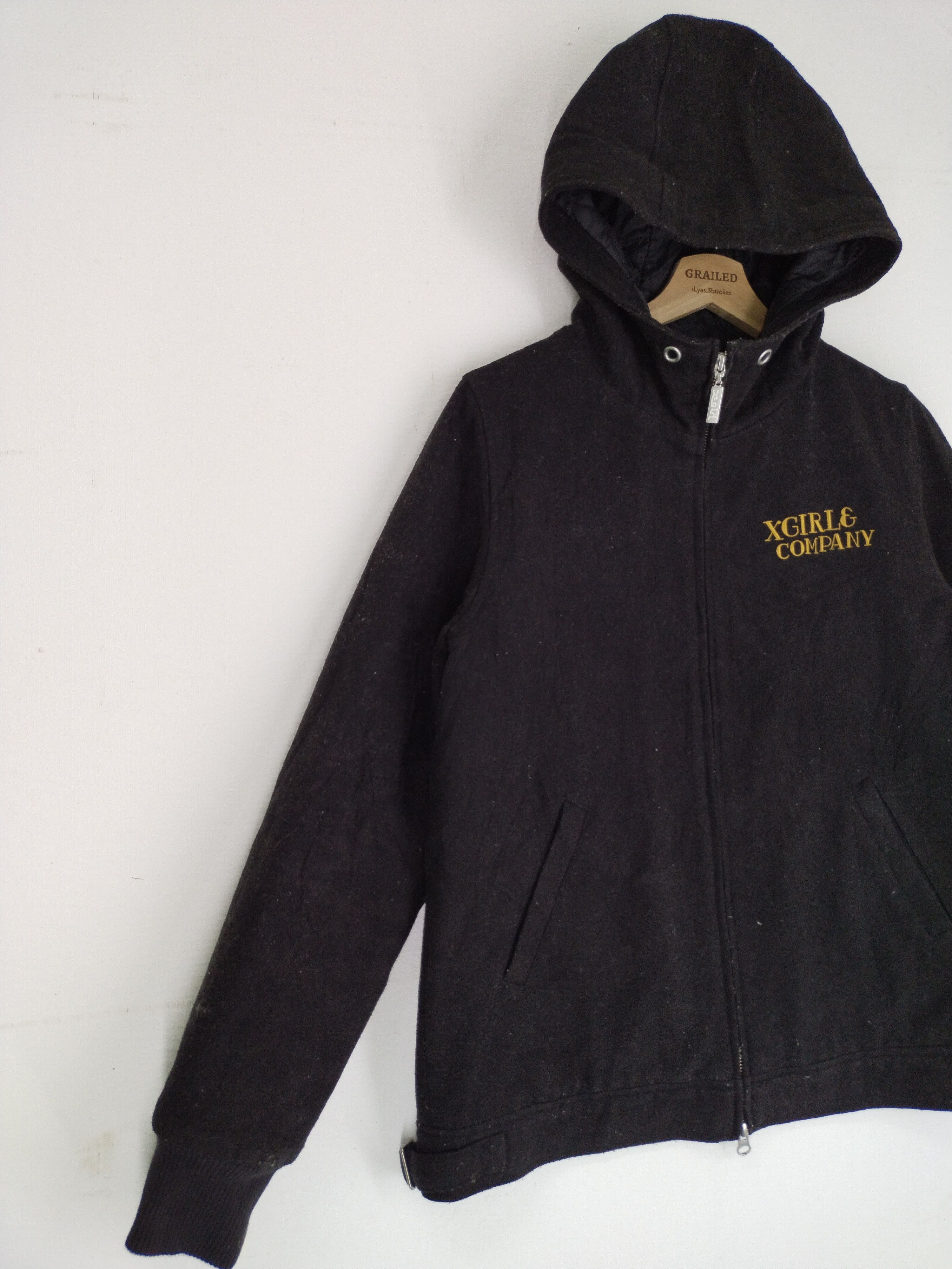 Japanese Brand × Vintage VTG 90s X-GIRL Company Stand By Me Hoodie Zipper Jacket Size US M / EU 48-50 / 2 - 3 Thumbnail