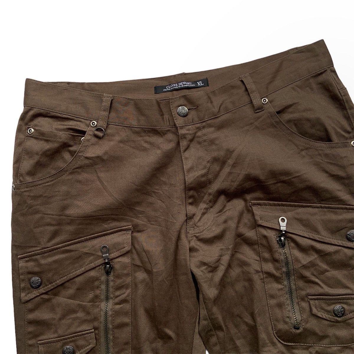 If Six Was Nine × Japanese Brand × Le Grande Bleu (L.G.B.) Japanese Clone Devgru Flare Bondage Pants Size US 32 / EU 48 - 2 Thumbnail