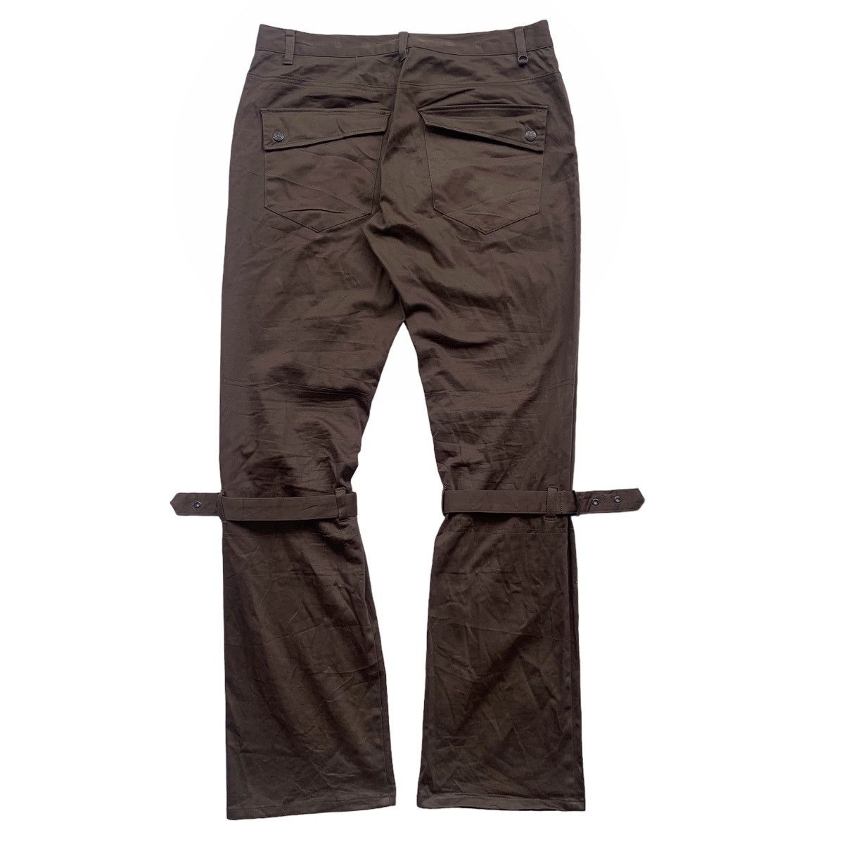 If Six Was Nine × Japanese Brand × Le Grande Bleu (L.G.B.) Japanese Clone Devgru Flare Bondage Pants Size US 32 / EU 48 - 3 Thumbnail