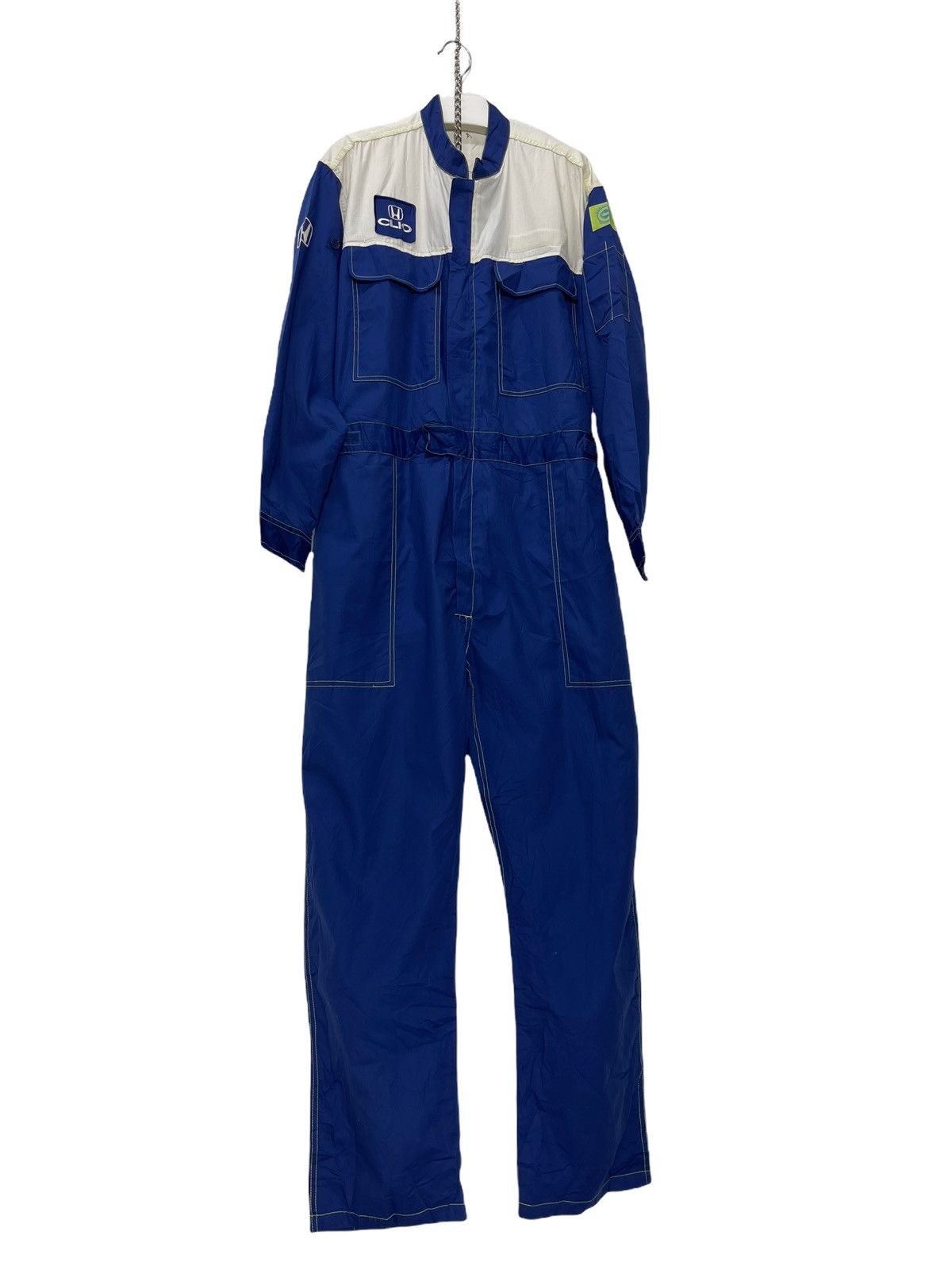 Honda Vtg 90s Honda Clio Coverall Jumpsuit 6🟩 Size US M / EU 48-50 / 2 - 4 Thumbnail
