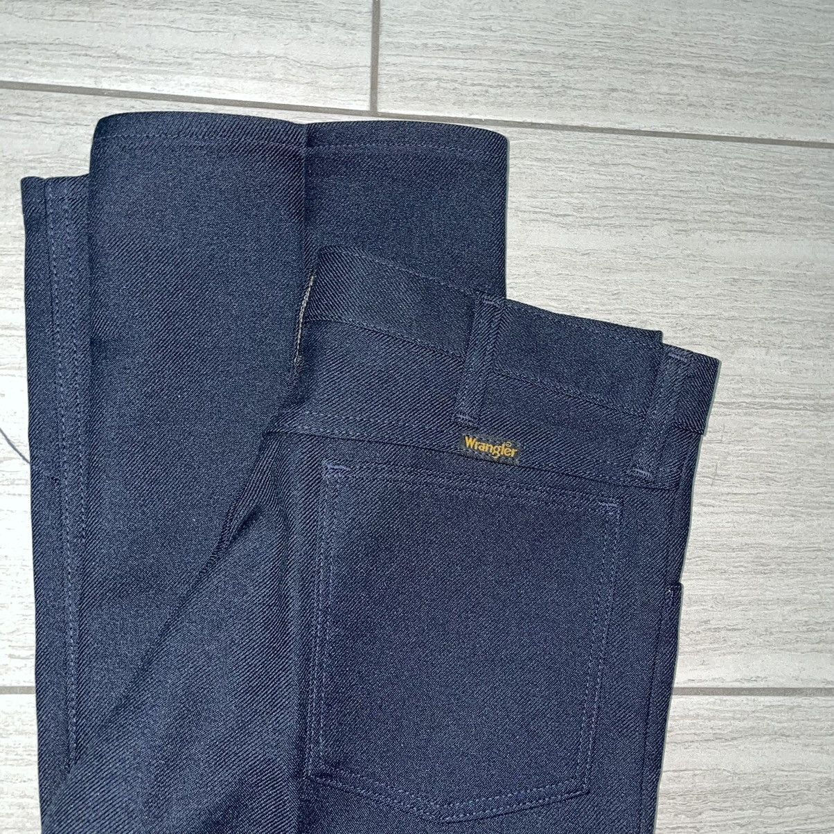 Vintage × Wrangler Wrangler Wranchers Ranchers Crease navy Size US 31 - 6 Thumbnail