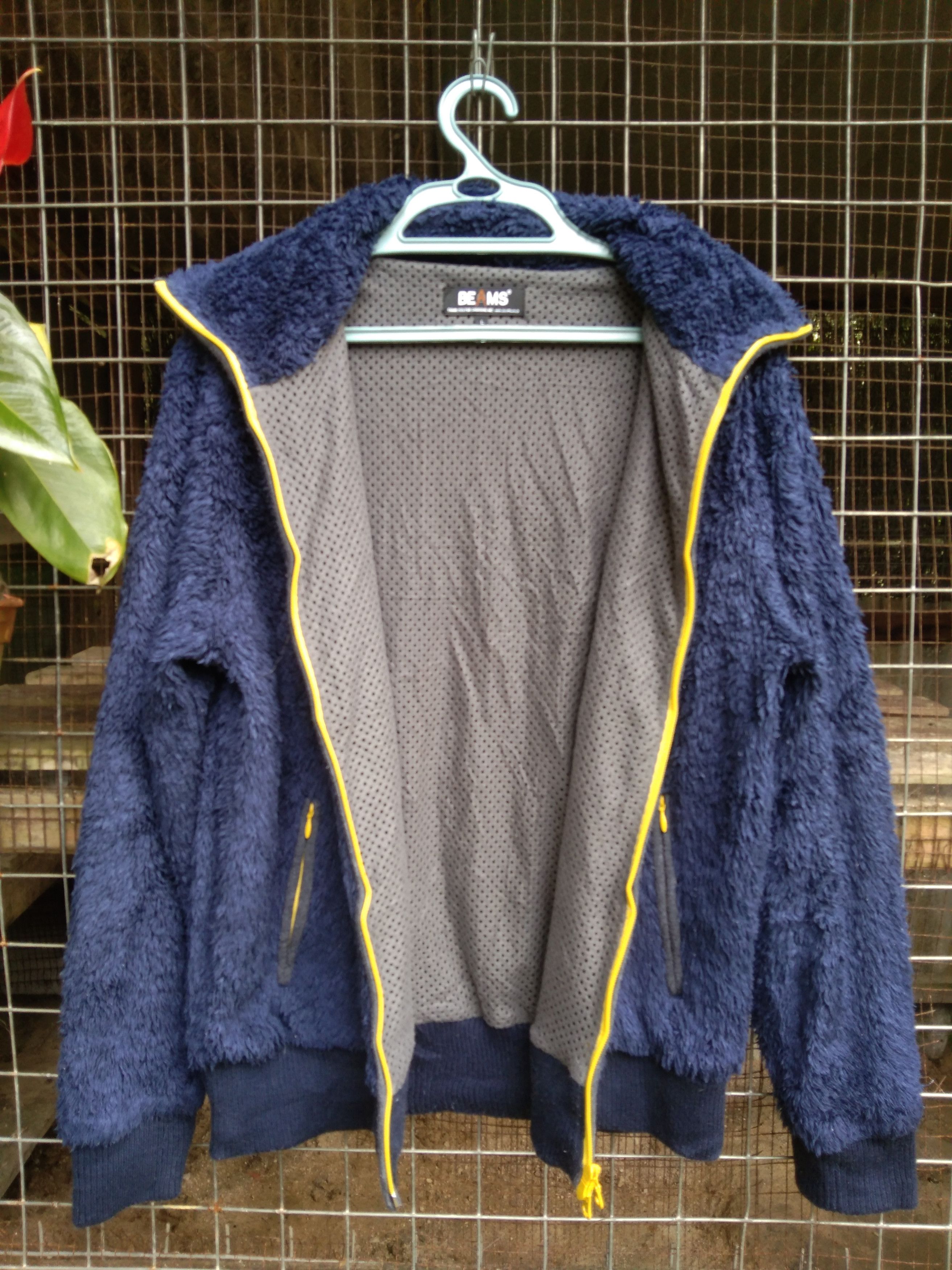 Japanese Brand BEAMS CO. JAPAN FAUX FUR JACKET Size US L / EU 52-54 / 3 - 3 Thumbnail