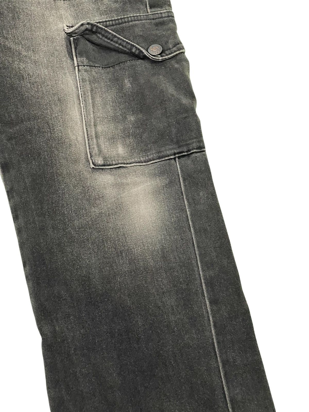 Japanese Brand Lee Riders Bush Pant Cargo Slim Stretch 3🟦7 Size US 32 / EU 48 - 7 Thumbnail