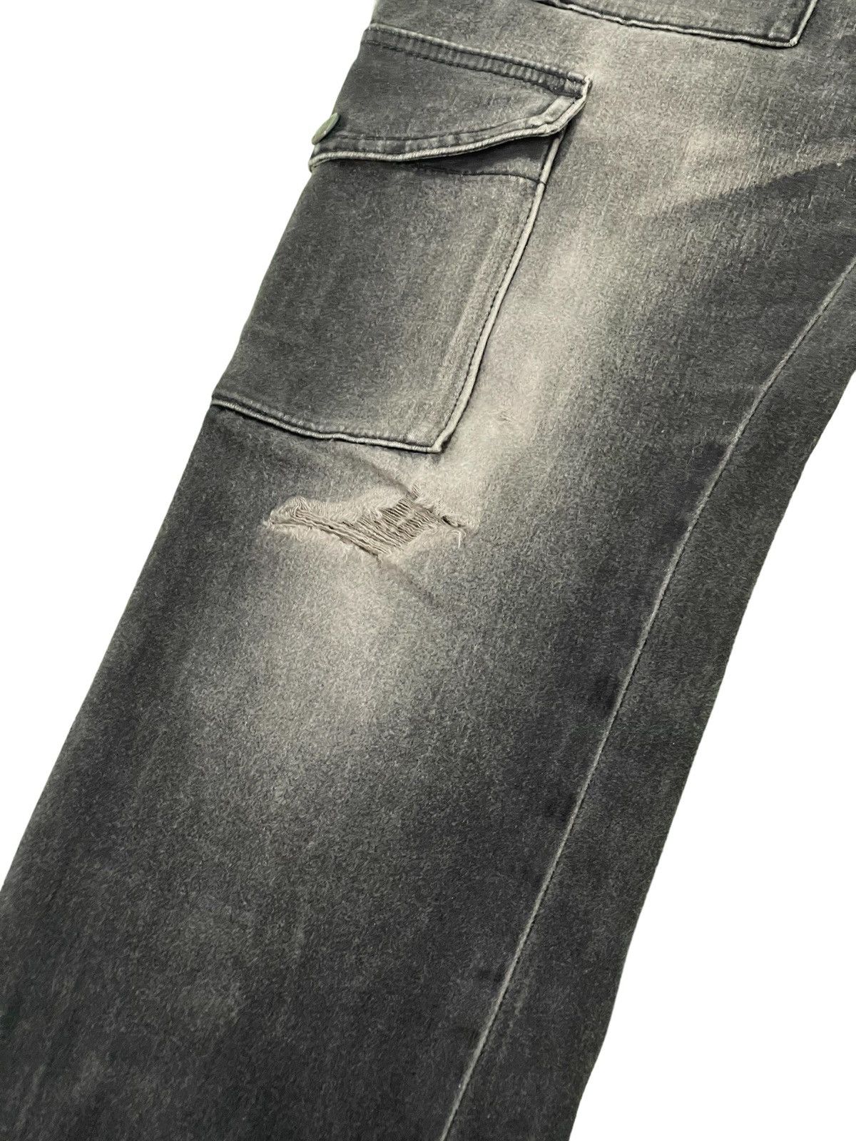 Japanese Brand Lee Riders Bush Pant Cargo Slim Stretch 3🟦7 Size US 32 / EU 48 - 6 Thumbnail