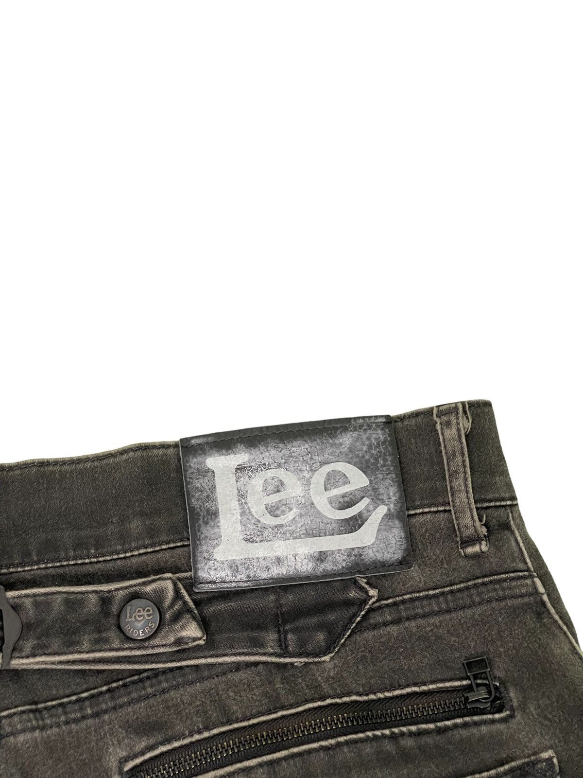 Japanese Brand Lee Riders Bush Pant Cargo Slim Stretch 3🟦7 Size US 32 / EU 48 - 19 Thumbnail