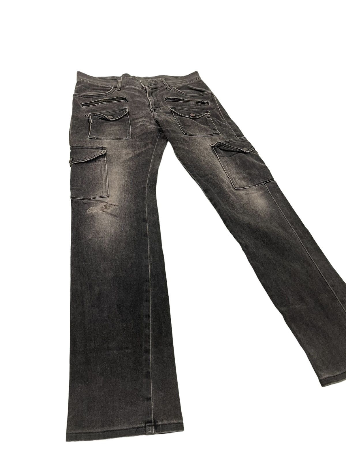 Japanese Brand Lee Riders Bush Pant Cargo Slim Stretch 3🟦7 Size US 32 / EU 48 - 1 Thumbnail