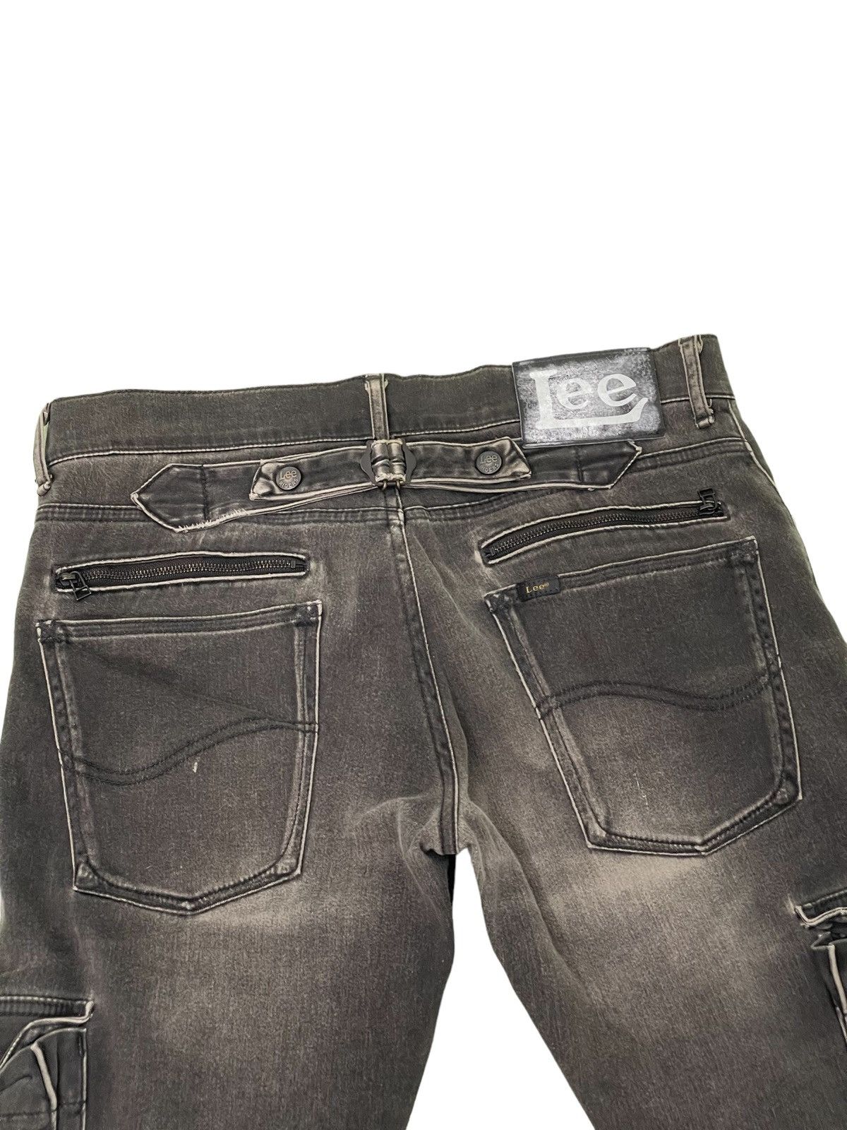 Japanese Brand Lee Riders Bush Pant Cargo Slim Stretch 3🟦7 Size US 32 / EU 48 - 18 Thumbnail