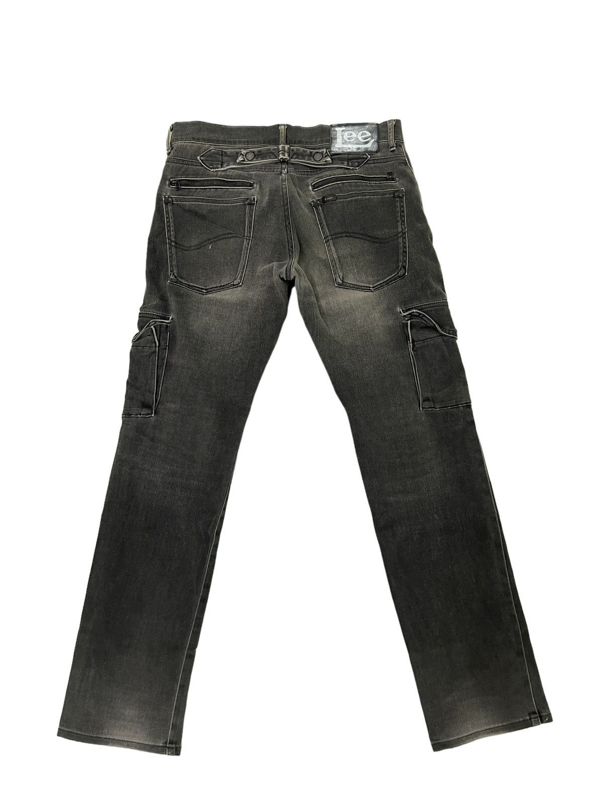 Japanese Brand Lee Riders Bush Pant Cargo Slim Stretch 3🟦7 Size US 32 / EU 48 - 11 Thumbnail