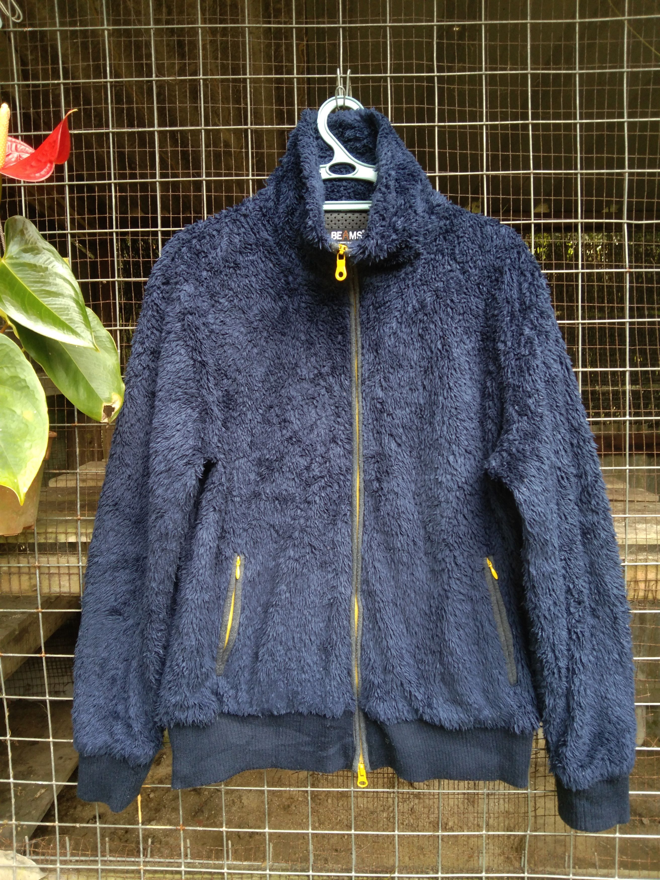 Japanese Brand BEAMS CO. JAPAN FAUX FUR JACKET Size US L / EU 52-54 / 3 - 3 Thumbnail