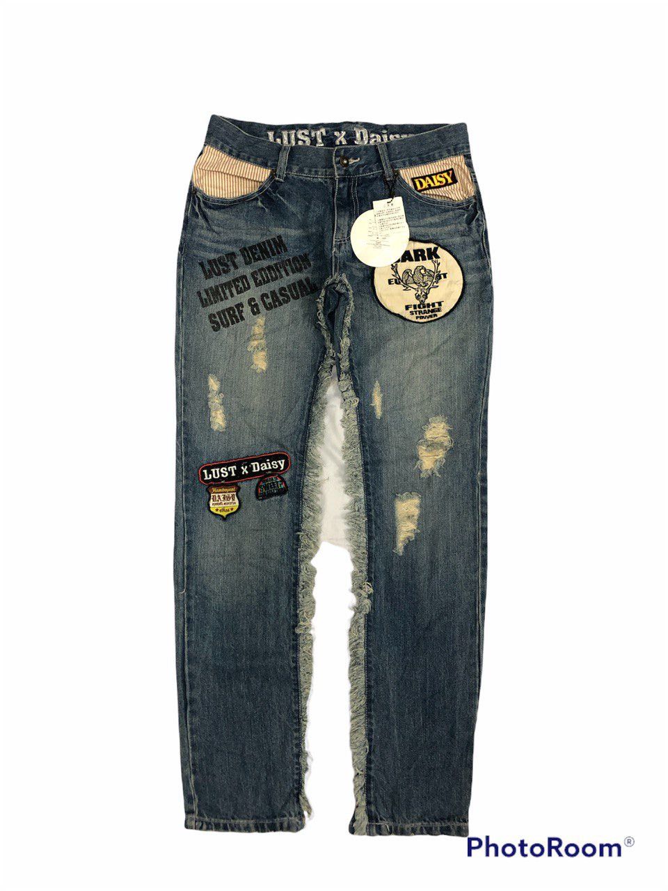 Japanese Brand JapanBrand Just X Daisy Mohair Jeans Size US 30 / EU 46 - 1 Thumbnail
