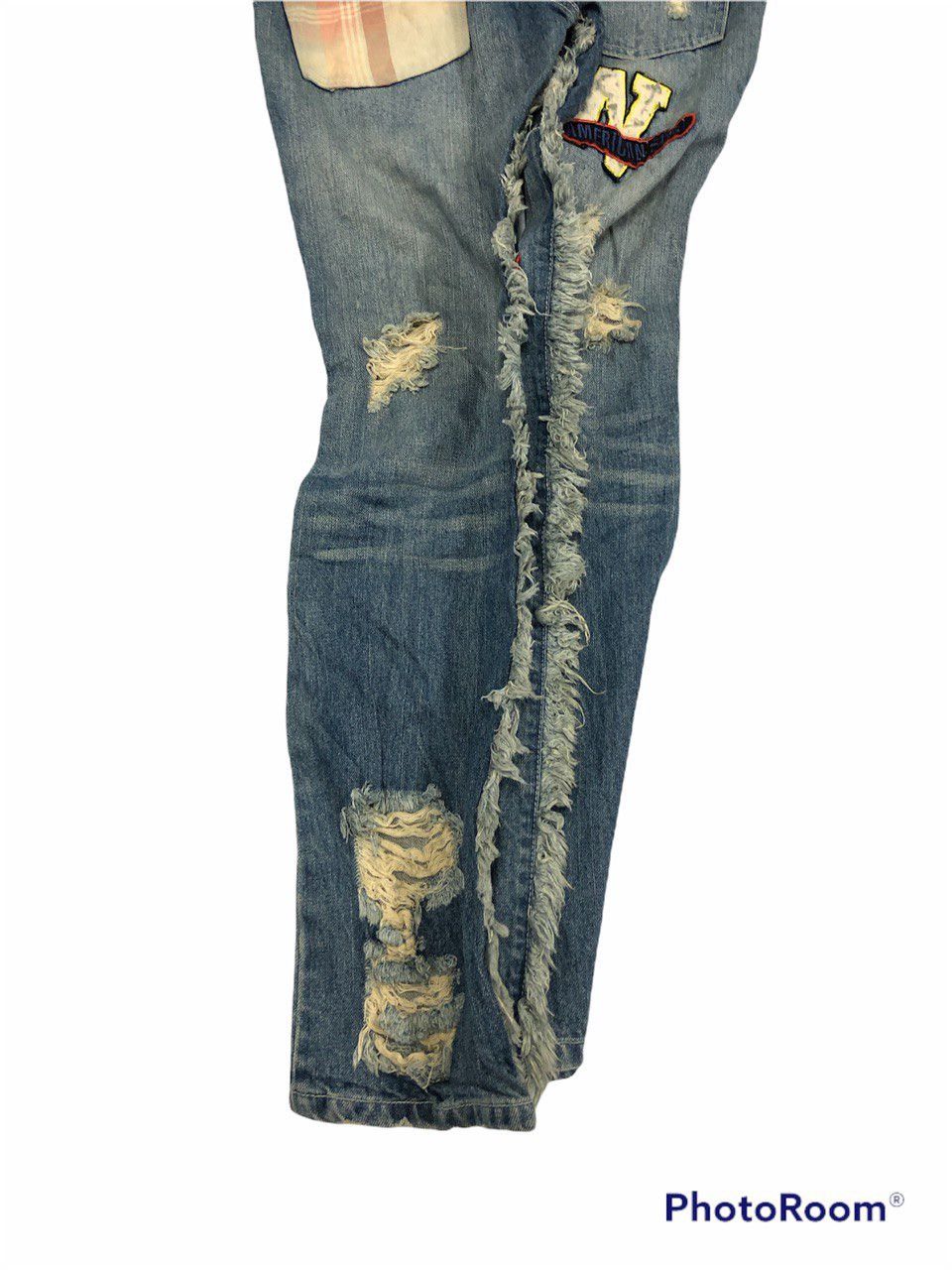 Japanese Brand JapanBrand Just X Daisy Mohair Jeans Size US 30 / EU 46 - 6 Thumbnail