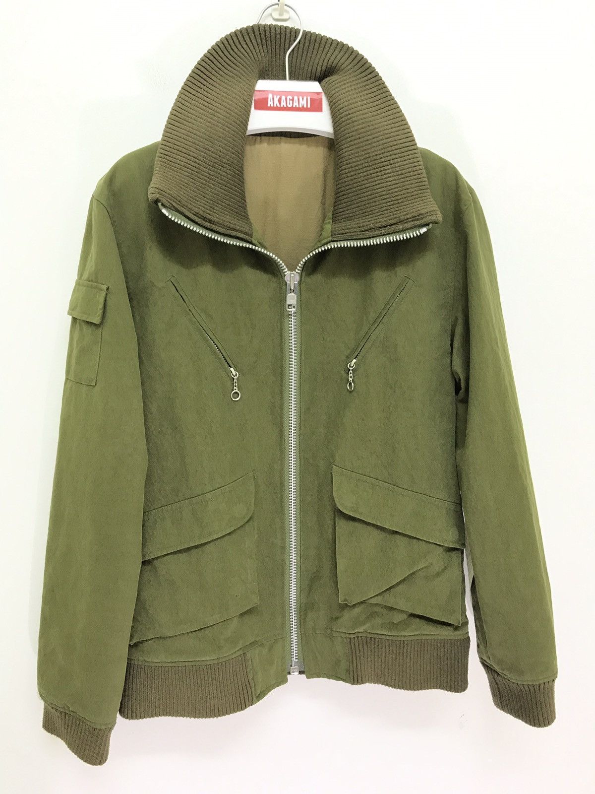 Beams Plus Beams Military Bomber Jacket Olive Green Size US M / EU 48-50 / 2 - 5 Thumbnail