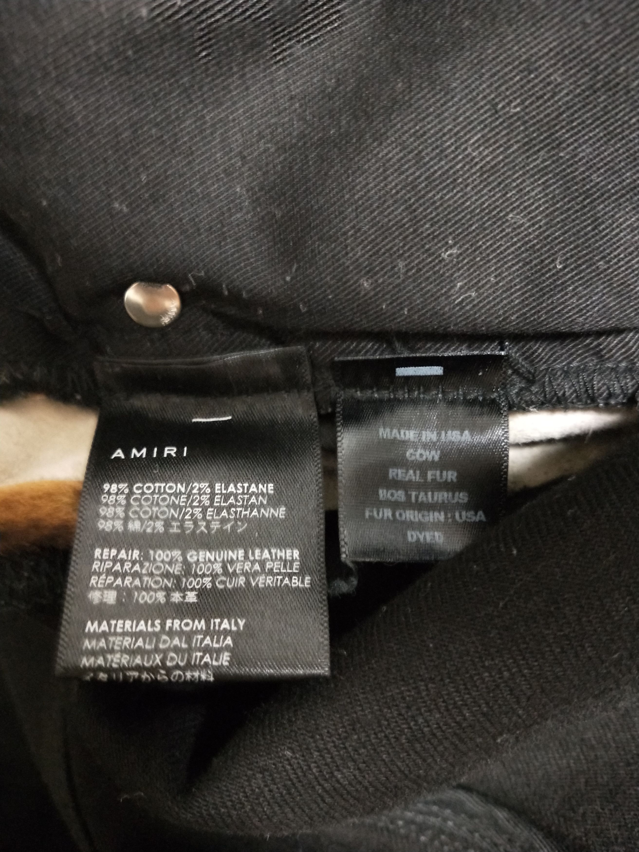 Amiri Half Track Leopard Jeans Size US 34 / EU 50 - 7 Thumbnail