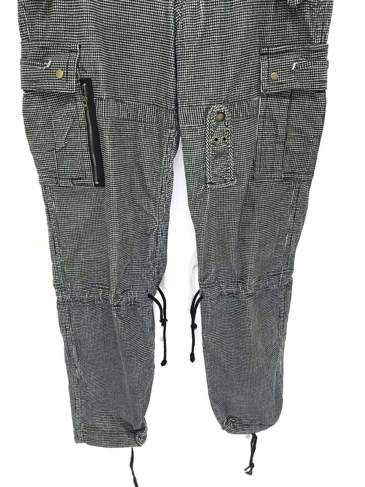 Japanese Brand ASM Cargo Tactical Pant Houndstooth Velvet Regular Size US 32 / EU 48 - 2 Thumbnail