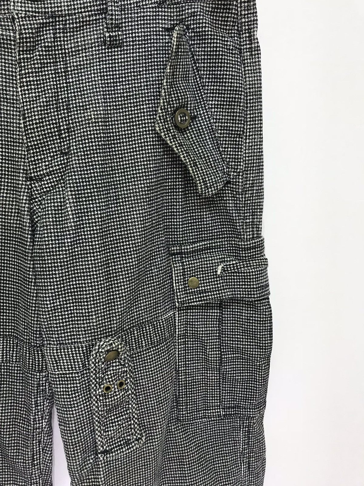 Japanese Brand ASM Cargo Tactical Pant Houndstooth Velvet Regular Size US 32 / EU 48 - 6 Thumbnail