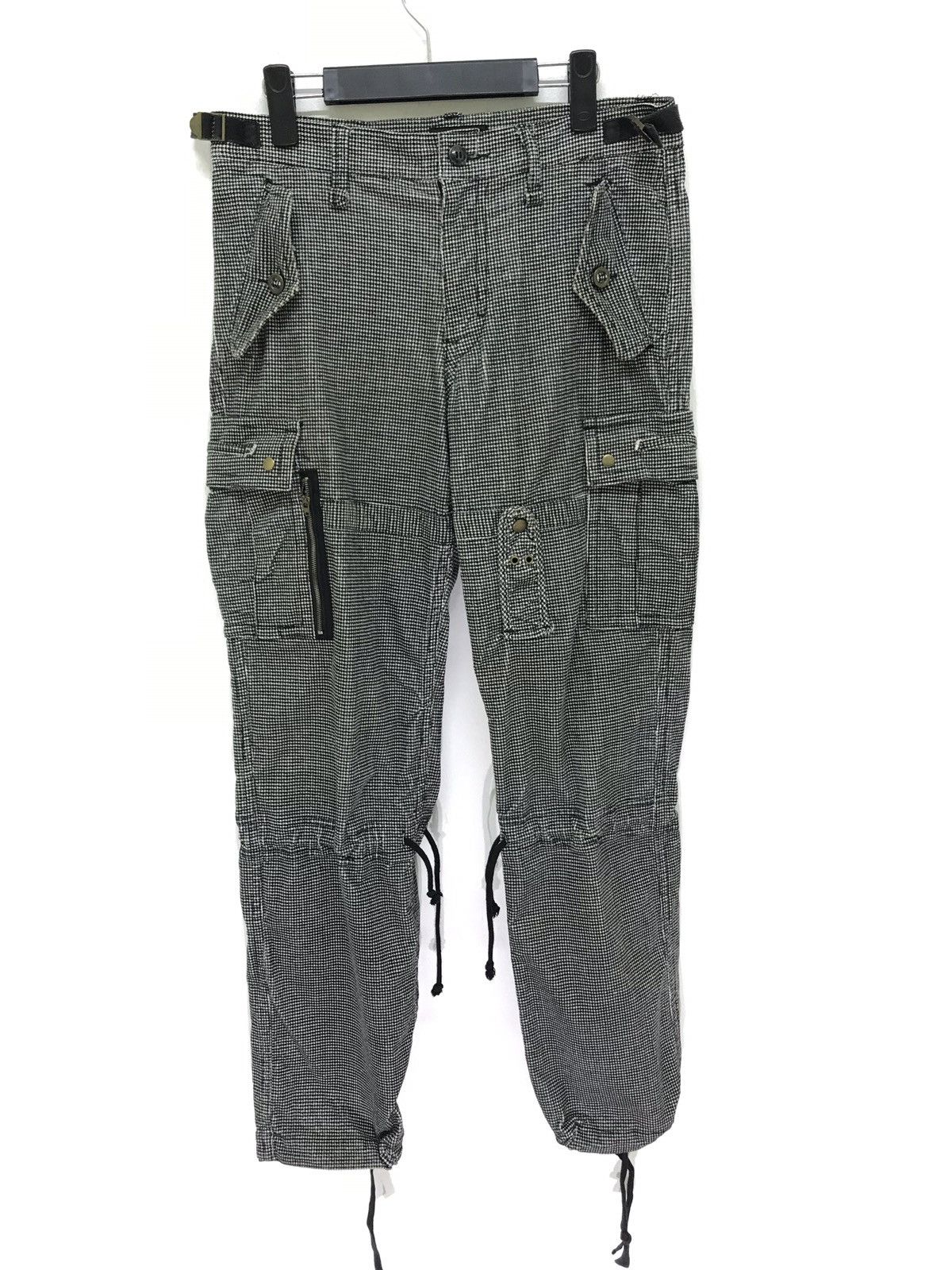 Japanese Brand ASM Cargo Tactical Pant Houndstooth Velvet Regular Size US 32 / EU 48 - 1 Thumbnail