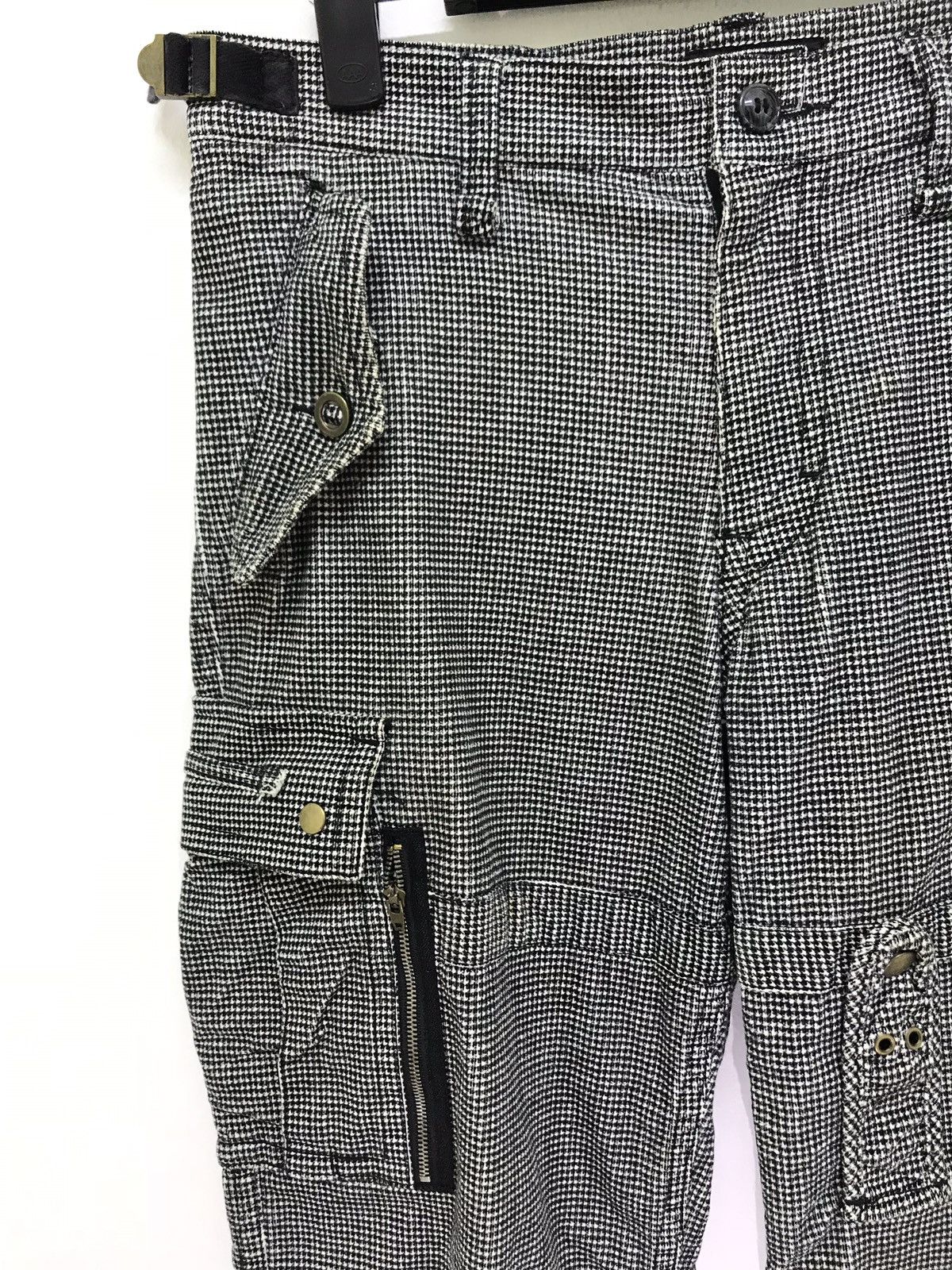 Japanese Brand ASM Cargo Tactical Pant Houndstooth Velvet Regular Size US 32 / EU 48 - 7 Thumbnail