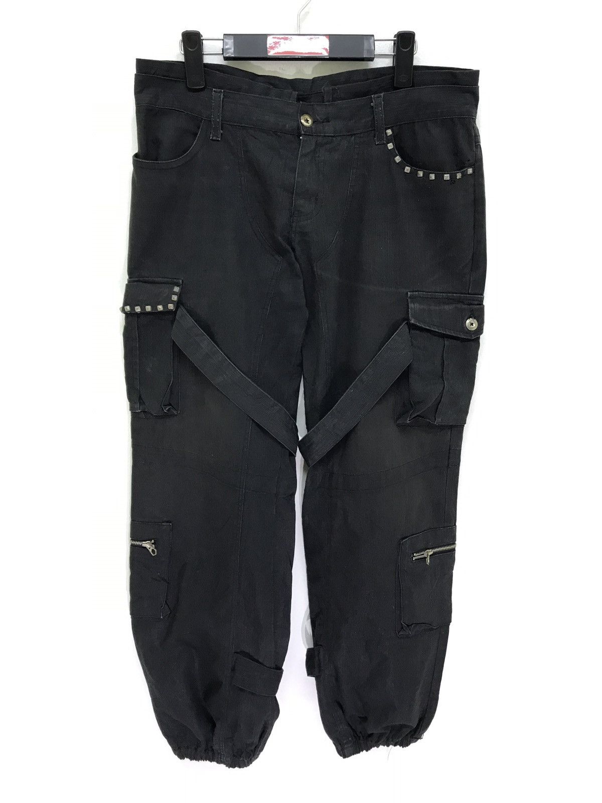 GOSTAR DE FUGA Fuga Cargo Pant Parachute Multi Pocket Bondage Balloon Size US 33 - 7 Thumbnail