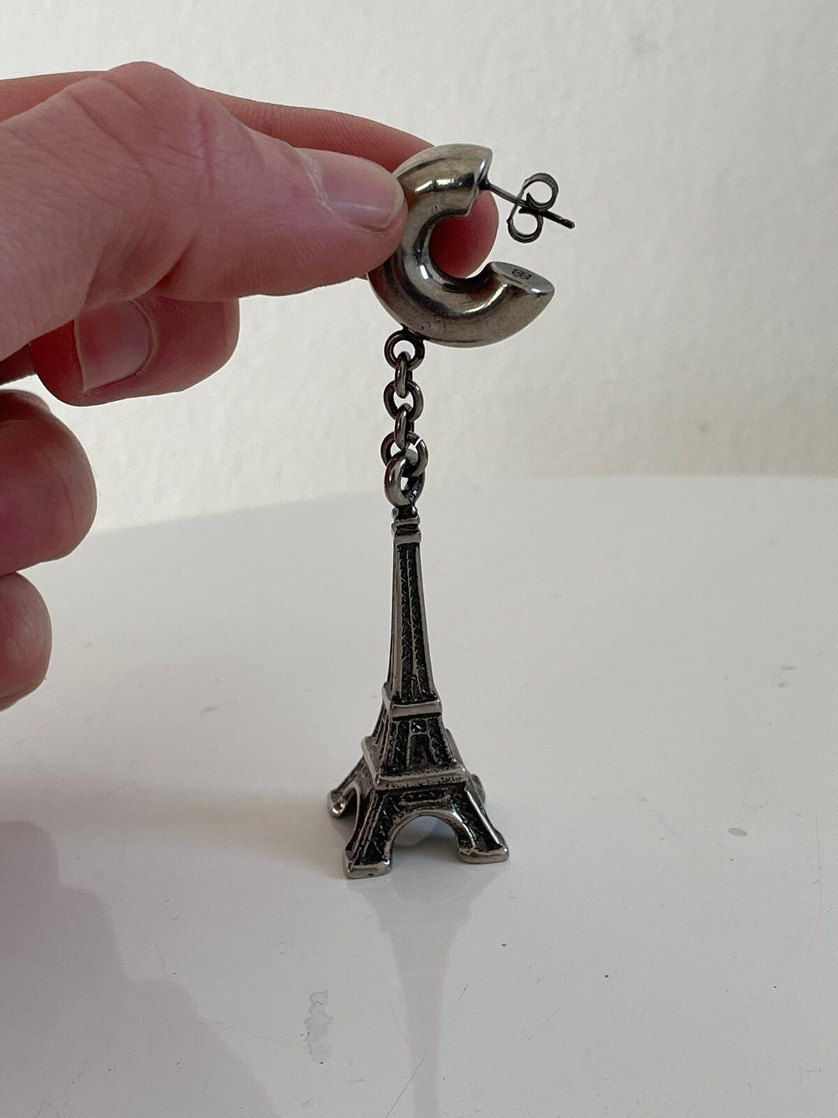 Balenciaga Eiffel Tower statue earring Size ONE SIZE - 1 Preview