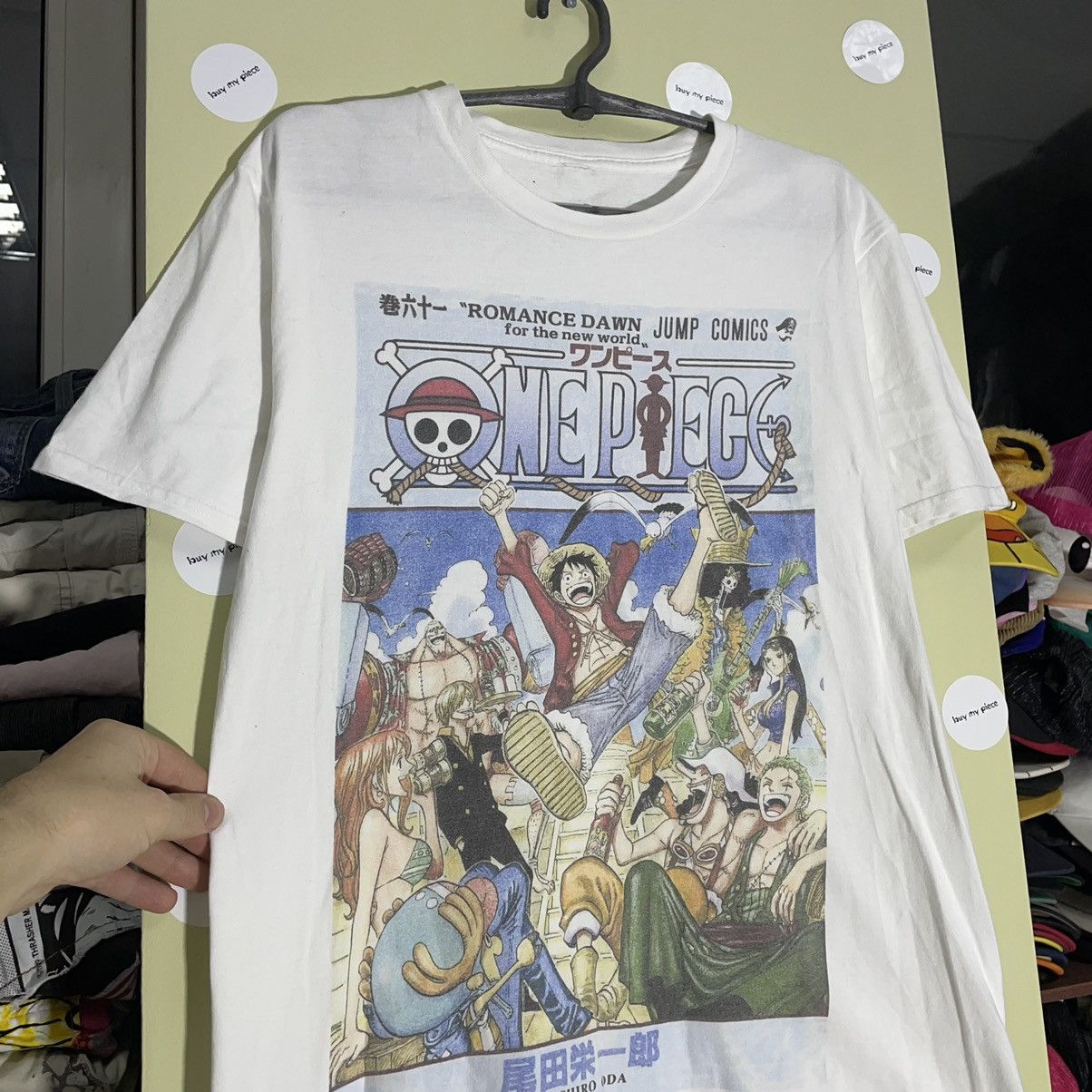 Vintage Vintage Y2K One Piece Graphic Tee Anime Streetwear Slim S Size US S / EU 44-46 / 1 - 6 Thumbnail